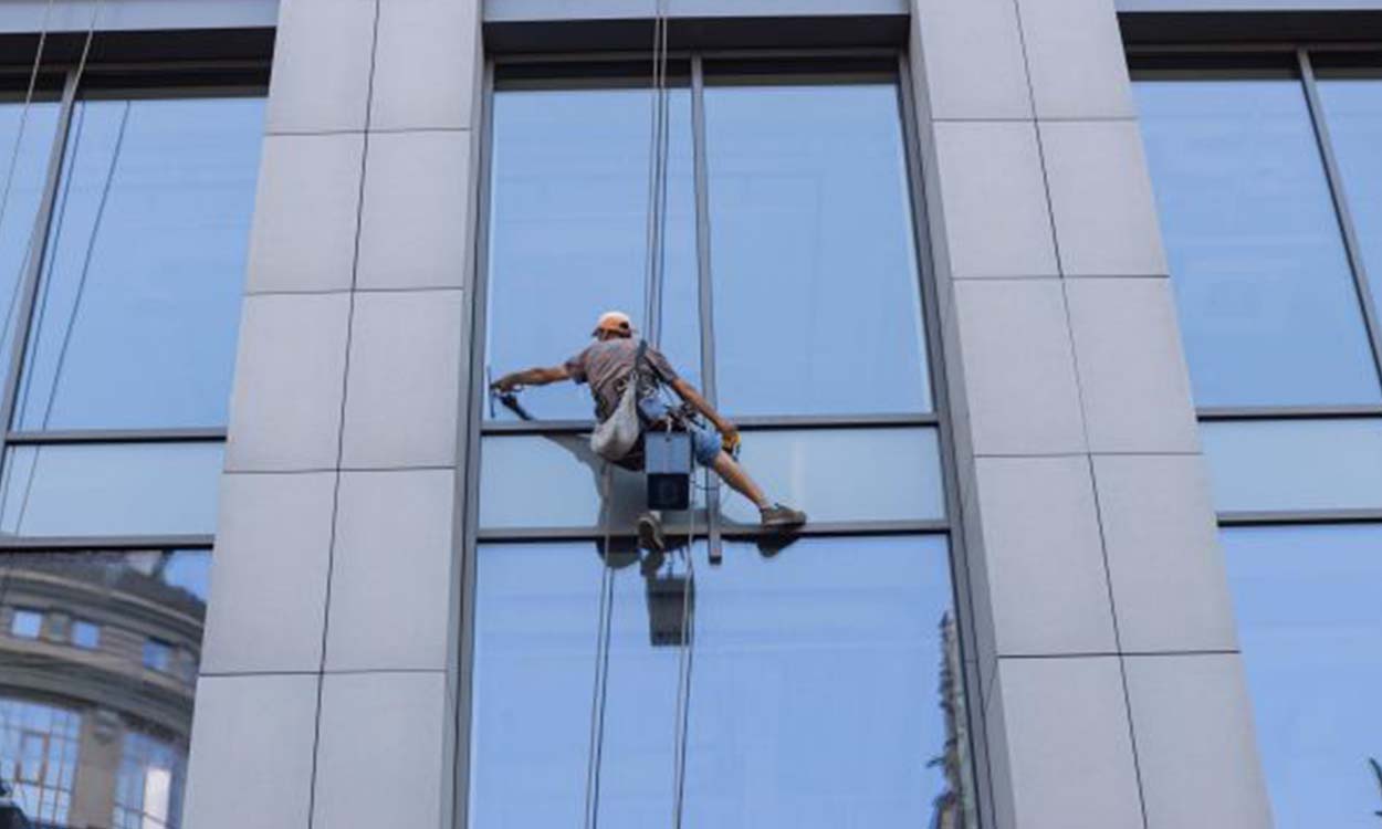 Glasreinigung